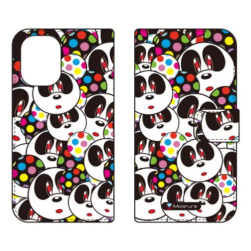 手帳型スマホケース Moisture Panda Face (受注生産)  SECOND SKIN ...