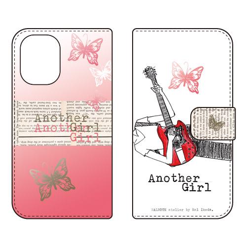 手帳型スマホケース Hal Ikeda Another Girl ホワイト (受注生産)  SECO...