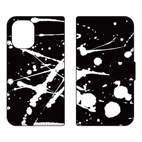 手帳型スマホケース 赤間紫動 無 (受注生産)  SECOND SKIN iPhone 16