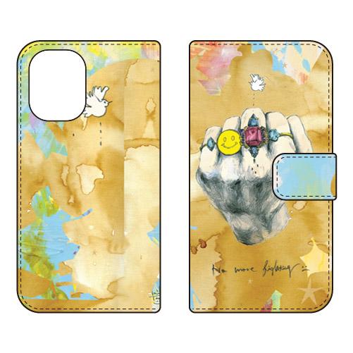 手帳型スマホケース MIKATAMO No more fighting.2 (受注生産)  SECO...