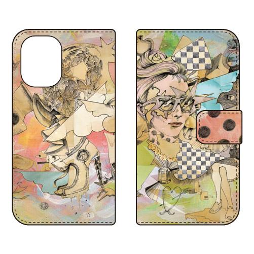 手帳型スマホケース MIKATAMO Idea circuit 01_2 (受注生産)  SECON...