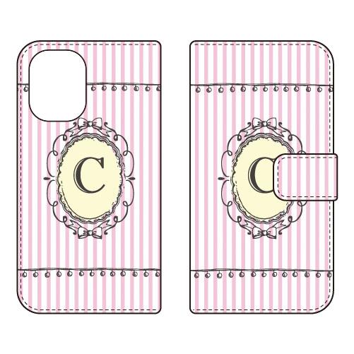 手帳型スマホケース C （ピンク） (受注生産)  Cf LTD iPhone 16