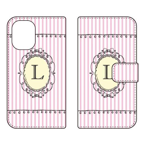 手帳型スマホケース L （ピンク） (受注生産)  Cf LTD iPhone 16