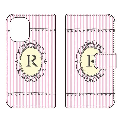 手帳型スマホケース R （ピンク） (受注生産)  Cf LTD iPhone 16