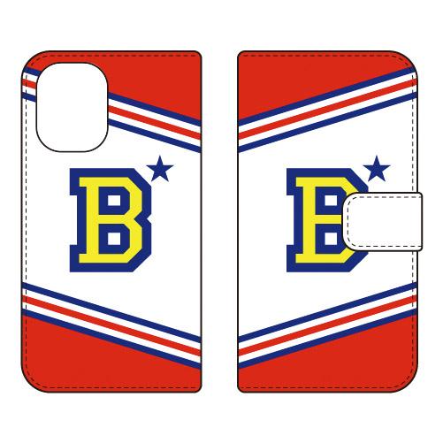 手帳型スマホケース チア B （レッド） (受注生産)  Cf LTD iPhone 16