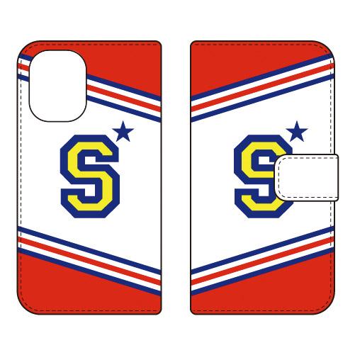 手帳型スマホケース チア S （レッド） (受注生産)  Cf LTD iPhone 16