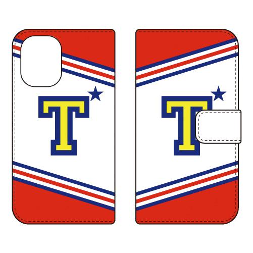 手帳型スマホケース チア T （レッド） (受注生産)  Cf LTD iPhone 16