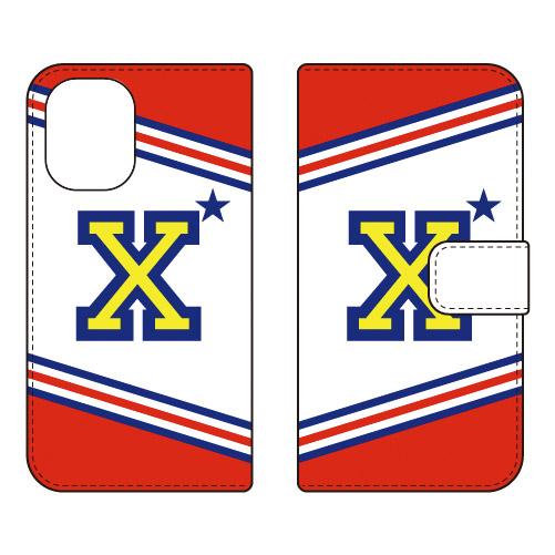 手帳型スマホケース チア X （レッド） (受注生産)  Cf LTD iPhone 16