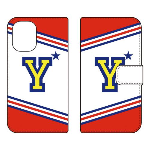 手帳型スマホケース チア Y （レッド） (受注生産)  Cf LTD iPhone 16
