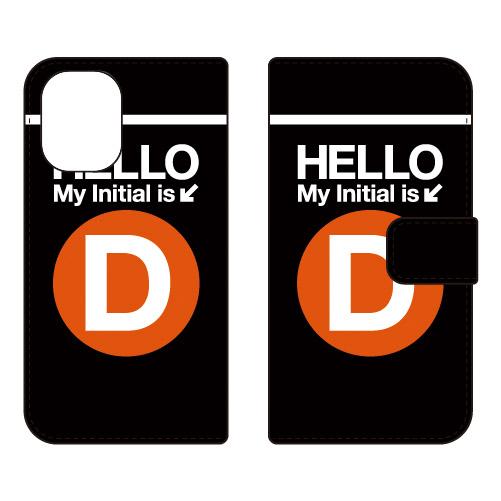 手帳型スマホケース サブウェイ D （オレンジ） (受注生産)  Cf LTD iPhone 16