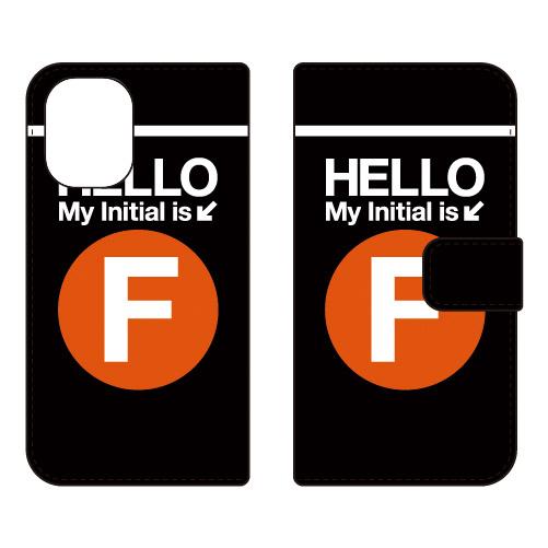 手帳型スマホケース サブウェイ F （オレンジ） (受注生産)  Cf LTD iPhone 16