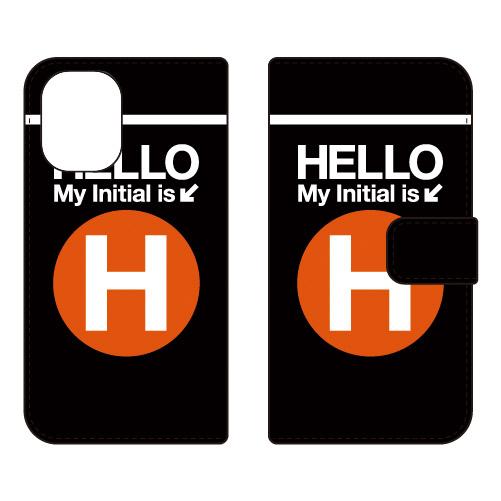 手帳型スマホケース サブウェイ H （オレンジ） (受注生産)  Cf LTD iPhone 16