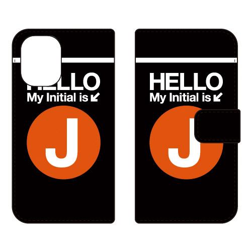 手帳型スマホケース サブウェイ J （オレンジ） (受注生産)  Cf LTD iPhone 16