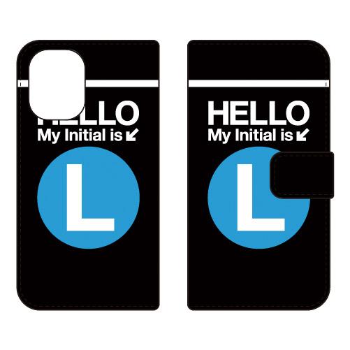 手帳型スマホケース サブウェイ L （サックス） (受注生産)  Cf LTD iPhone 16