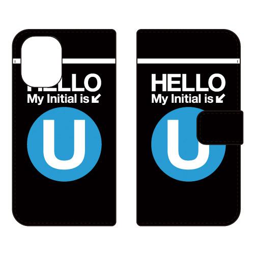 手帳型スマホケース サブウェイ U （サックス） (受注生産)  Cf LTD iPhone 16