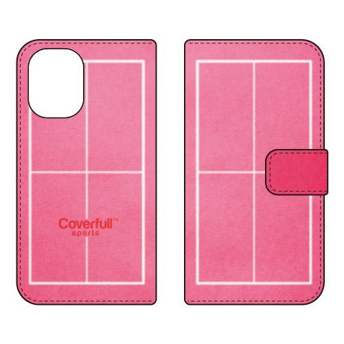 手帳型スマホケース 卓球 ピンク (受注生産)  Cf LTD iPhone 16