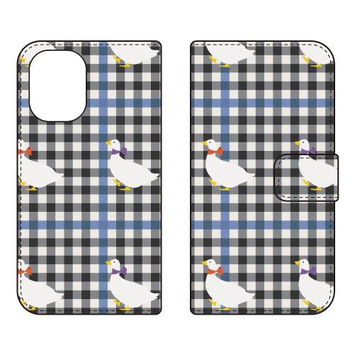 手帳型スマホケース パターン-21 (受注生産)  Cf LTD iPhone 16