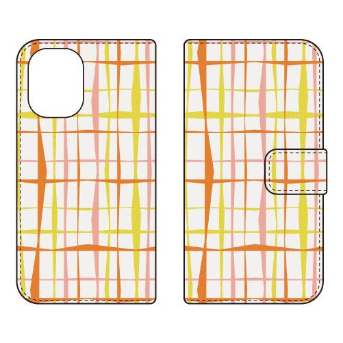 手帳型スマホケース パターン-28 (受注生産)  Cf LTD iPhone 16
