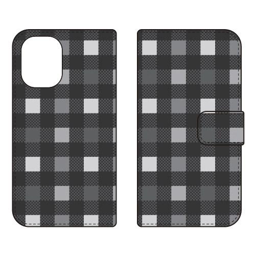 手帳型スマホケース パターン-33 (受注生産)  Cf LTD iPhone 16