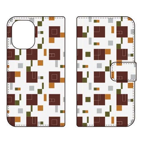 手帳型スマホケース パターン-38 (受注生産)  Cf LTD iPhone 16