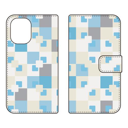 手帳型スマホケース パターン-49 (受注生産)  Cf LTD iPhone 16