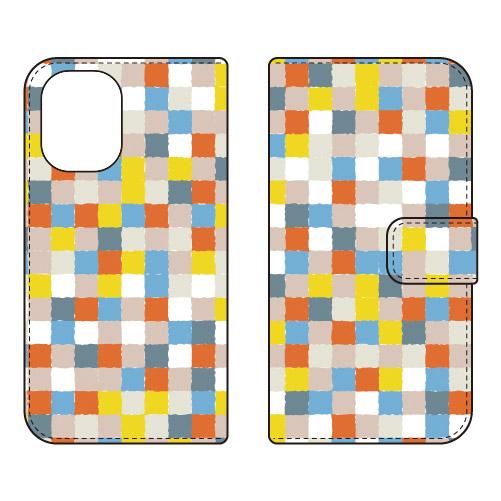 手帳型スマホケース パターン-54 (受注生産)  Cf LTD iPhone 16