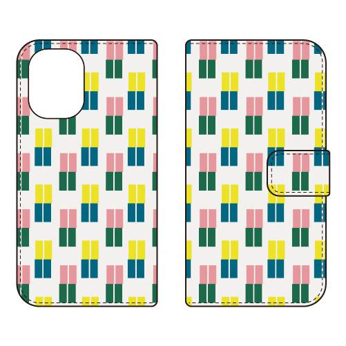 手帳型スマホケース パターン-55 (受注生産)  Cf LTD iPhone 16