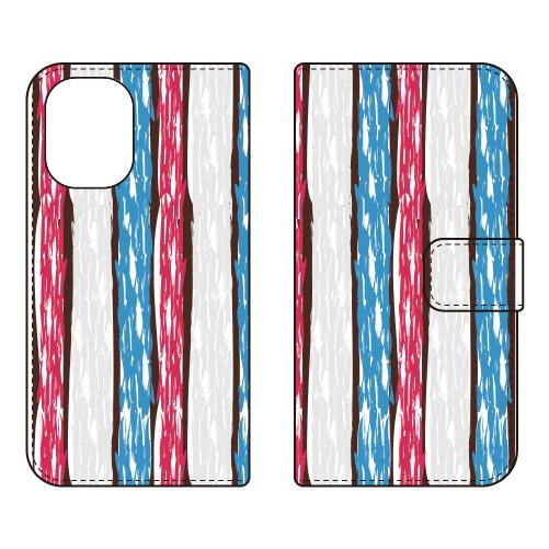 手帳型スマホケース パターン-78 (受注生産)  Cf LTD iPhone 16