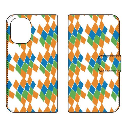 手帳型スマホケース パターン-85 (受注生産)  Cf LTD iPhone 16