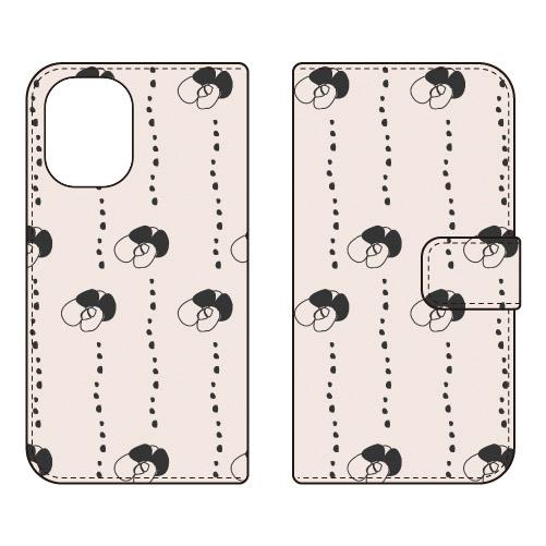 手帳型スマホケース パターン-107 (受注生産)  Cf LTD iPhone 16