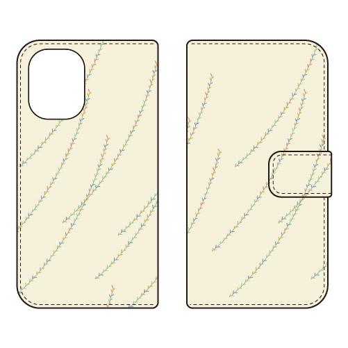 手帳型スマホケース パターン-111 (受注生産)  Cf LTD iPhone 16
