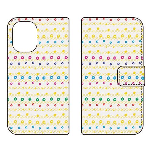 手帳型スマホケース パターン-117 (受注生産)  Cf LTD iPhone 16