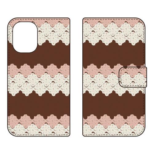 手帳型スマホケース パターン-126 (受注生産)  Cf LTD iPhone 16