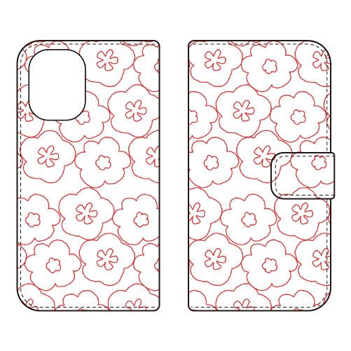 手帳型スマホケース パターン-128 (受注生産)  Cf LTD iPhone 16