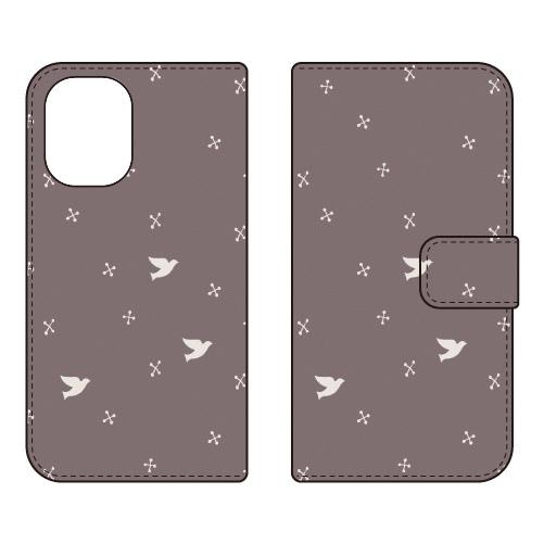 手帳型スマホケース パターン-132 (受注生産)  Cf LTD iPhone 16