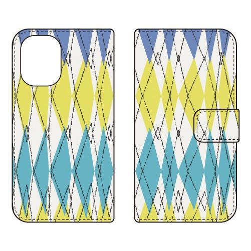 手帳型スマホケース パターン-133 (受注生産)  Cf LTD iPhone 16