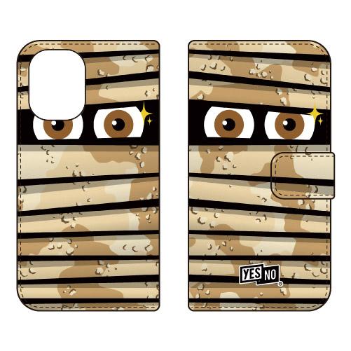 手帳型スマホケース ミイラくん デザートカモ (受注生産)  YESNO iPhone 16