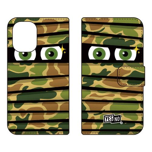 手帳型スマホケース ミイラくん ハンターカモ (受注生産)  YESNO iPhone 16