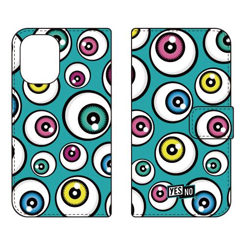 手帳型スマホケース アイズ エメラルド (受注生産)  YESNO iPhone 16