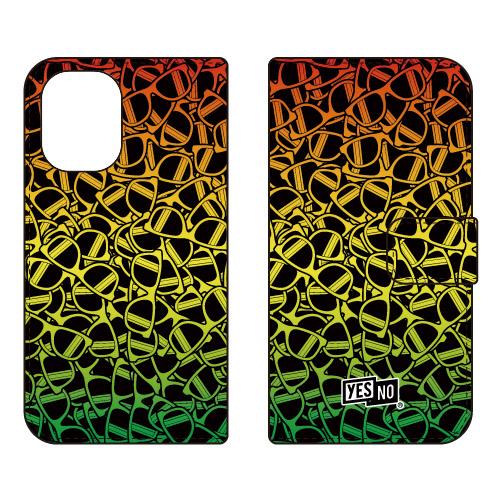 手帳型スマホケース サングラス ラスタ (受注生産)  YESNO iPhone 16