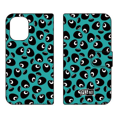 手帳型スマホケース パンダ エメラルド (受注生産)  YESNO iPhone 16