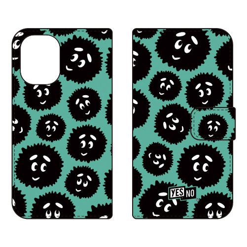 手帳型スマホケース ブライトくん エメラルド (受注生産)  YESNO iPhone 16