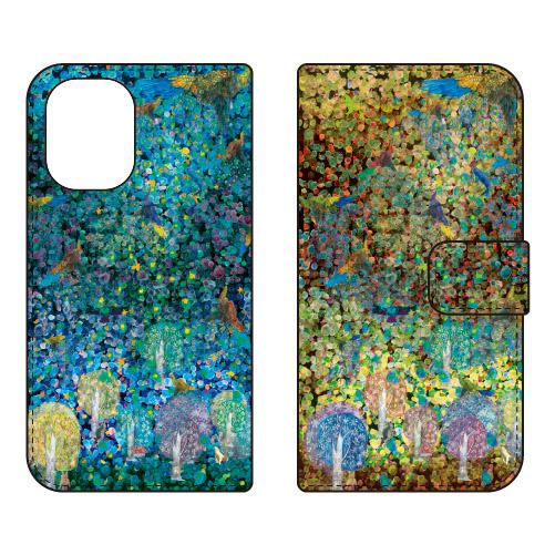 手帳型スマホケース monikotoデザイン アプロス (受注生産) iPhone 16