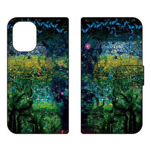 手帳型スマホケース monikotoデザイン ポリネーター (受注生産) iPhone 16