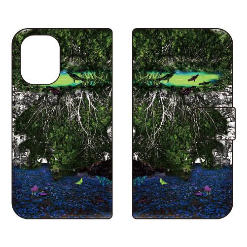 手帳型スマホケース monikotoデザイン 記憶 (受注生産) iPhone 16