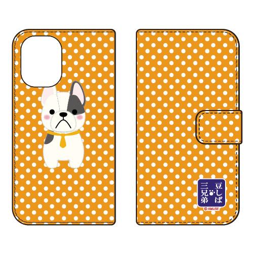 手帳型スマホケース 豆しば三兄弟 ブルース (受注生産) iPhone 16