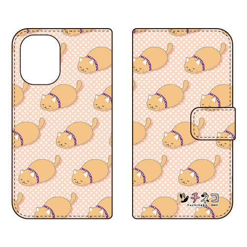 手帳型スマホケース ツチネコ アビシニアン (受注生産) iPhone 16