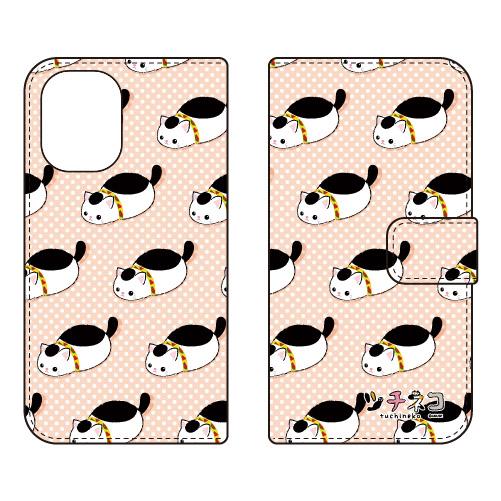 手帳型スマホケース ツチネコ ヅラ (受注生産) iPhone 16