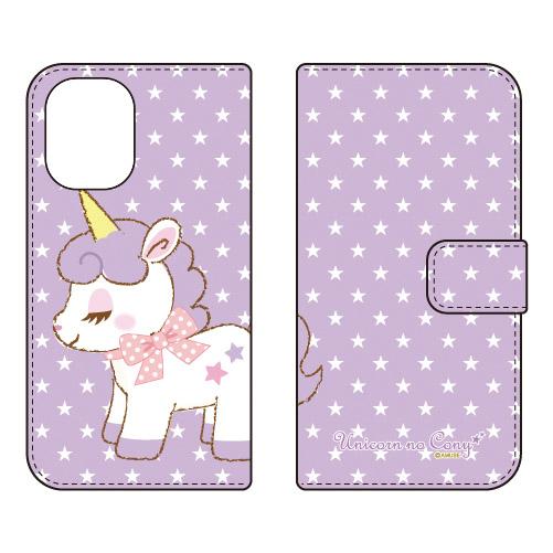手帳型スマホケース ユニコーンのコニー キララ (受注生産) iPhone 16