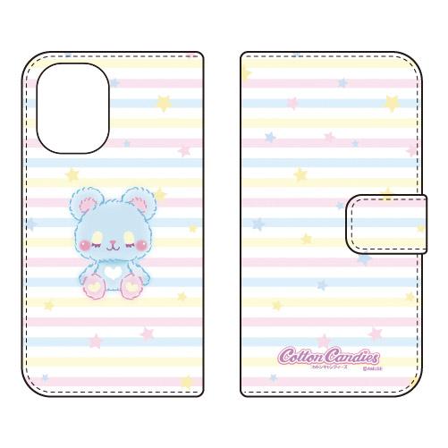 手帳型スマホケース コットンキャンディーズ コットン (受注生産) iPhone 16